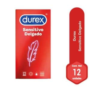 Preservativo Durex Sensitivo Delgado - Caja 12 Unid.