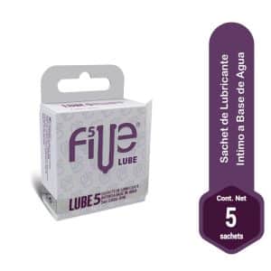 LUBRICANTE FIVE SACHET INTIMO X 5ML.