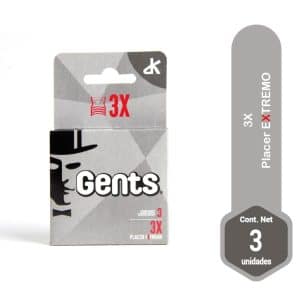PRESERVATIVOS GENTS 3X 3 UND