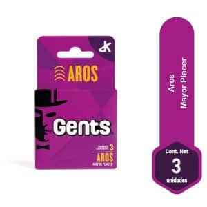 PRESERVATIVOS GENTS AROS X 3