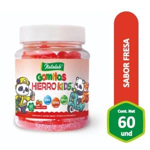 GOMITAS HIERRO KIDS S/FRESA X 60UND
