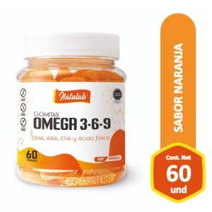 GOMITAS OMEGA 3-6-9 S/NARANJA X 60UND