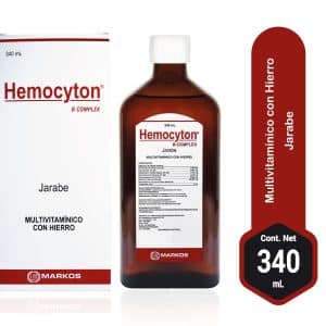 HEMOCYTON B-COMPLEX JARABE X 340ML
