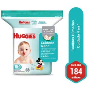 TOALLITAS HUMEDAS HUGGIES O&D X 184 UND