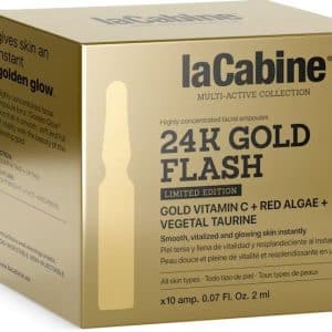 LA CABINE 24K GOLD FLASH X 10 AMP