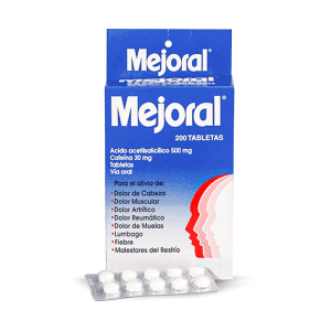 Mejoral 500 Mg x 200 tab