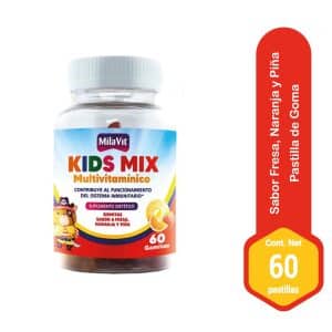 MILAVIT KIDS MIX MULTIVITAMÍNICO X 60 GOMITAS
