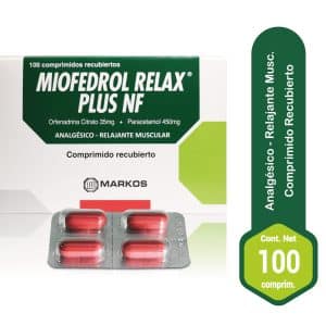 MIOFEDROL RELAX PLUS X 100 COM