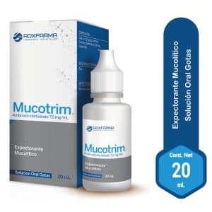 MUCOTRIM GOTAS X 20 ML.