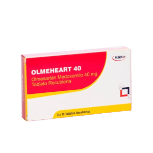 OLMESARTAN 40 MG (OLMEHEART) X 30 TAB