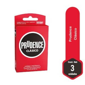 PRESERVATIVO PRUDENCE CLASICO X 3 UND