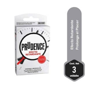 PRESERVATIVO PRUDENCE EFECTO RETARD. X 3 UND