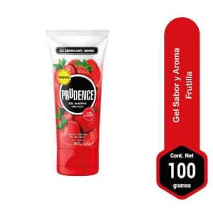 Prudence Gel Lubricante Frutilla - Frasco 100 Gr.