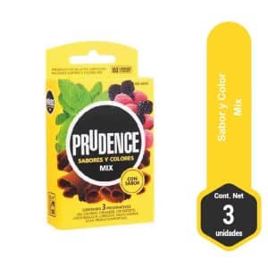 PRESERVATIVO PRUDENCE MIX X 3 UND