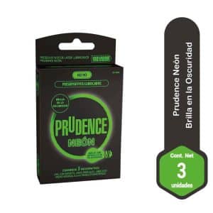 PRESERVATIVO PRUDENCE NEON X 3 UND
