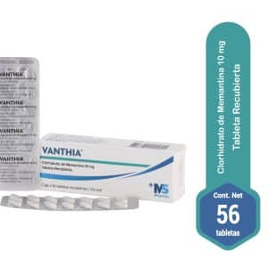 MEMANTINA 10 MG ( VANTHIA ) X 56 TABLETAS
