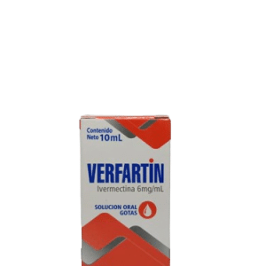IVERMECTINA 6MG/ML(VERFARTIN) X 10ML