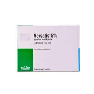 VERSATIS 5% PARCHE X 5 UND.